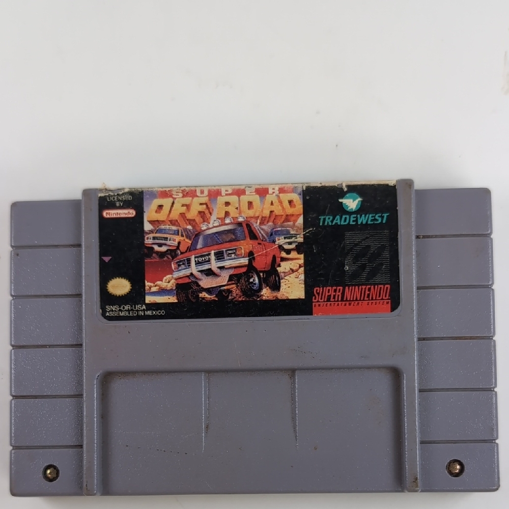 Super Off Road Game Cartridge for Super Nintendo - Gray by